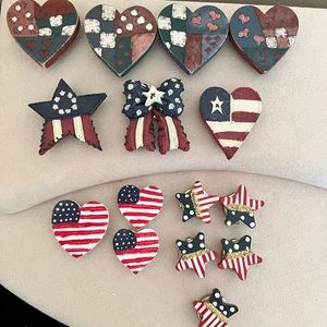Button Covers Patriotic